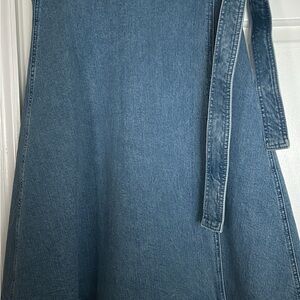 Kaye Spade Vintage Denim Wrap Skirt